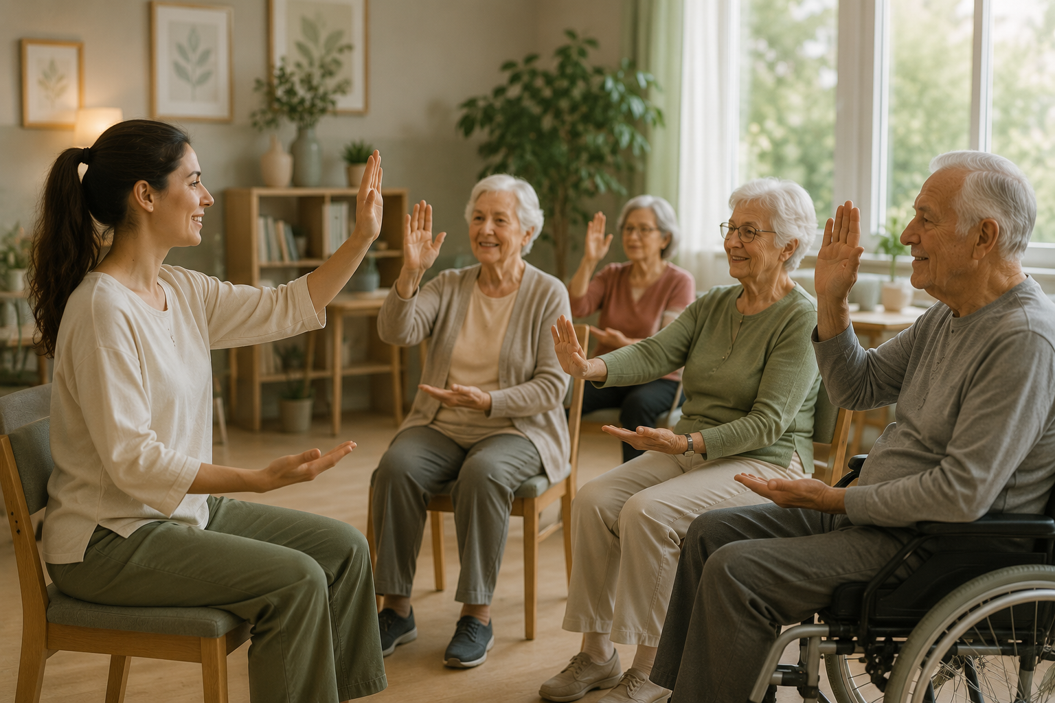 Qi Gong adapté en structure médico-sociale